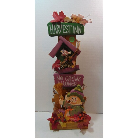 Harvest Inn - No Crows Allowed - Fall Table Decor - Kmart Table Decoration 17" - Picture 1 of 6